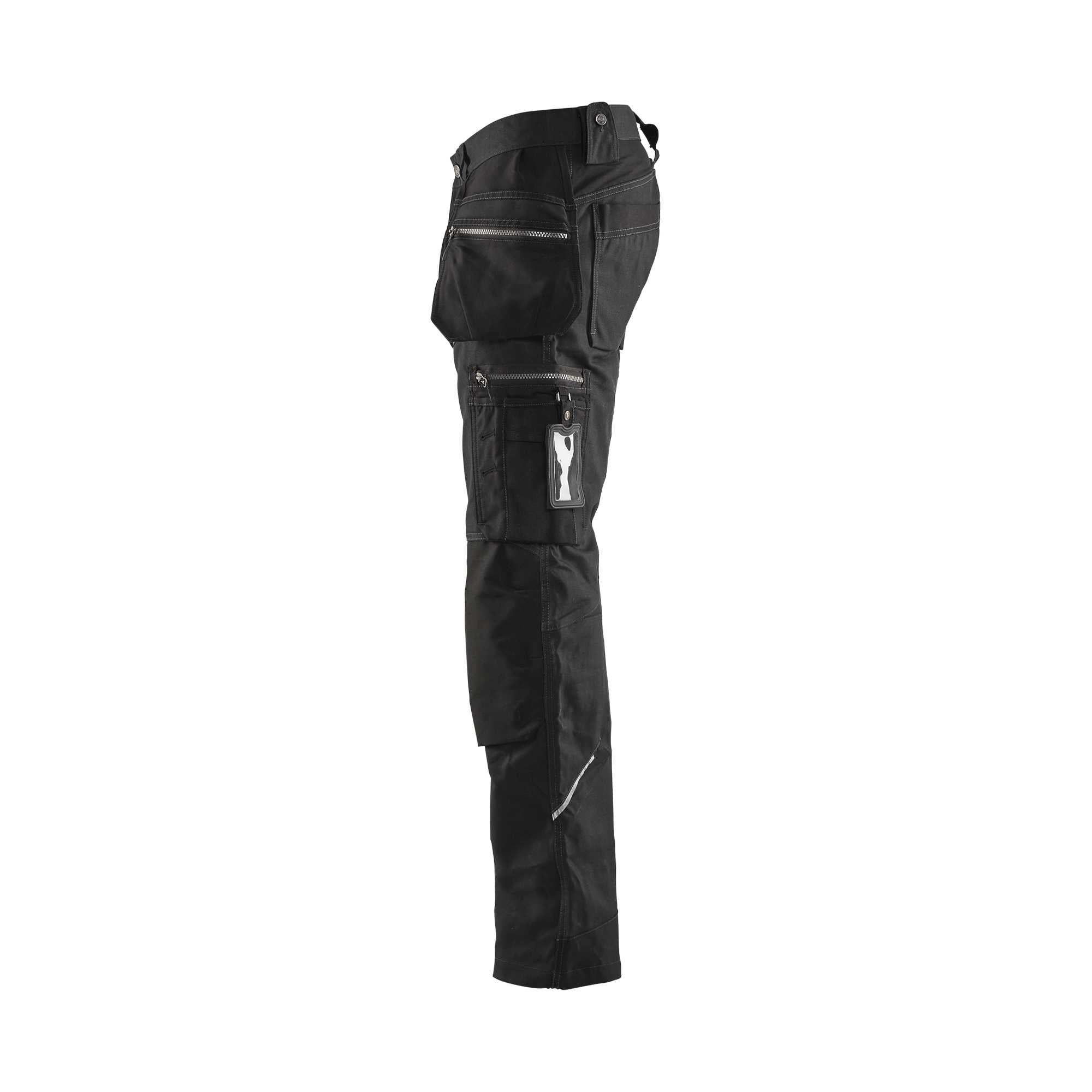 BLAKLADER 15901343 | Craftsman Trousers with stretch Work Trousers Men - canvas fabric